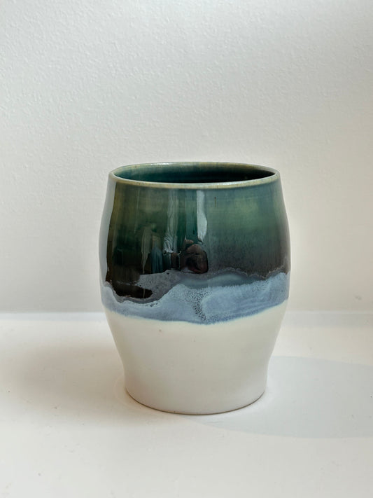Dark Teal Tumbler Small Rounded