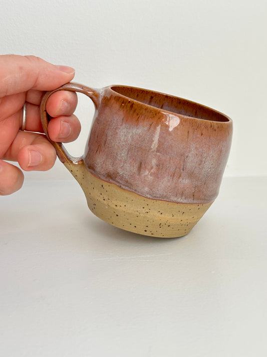 Speckled Plum Ceramic Mug Medium