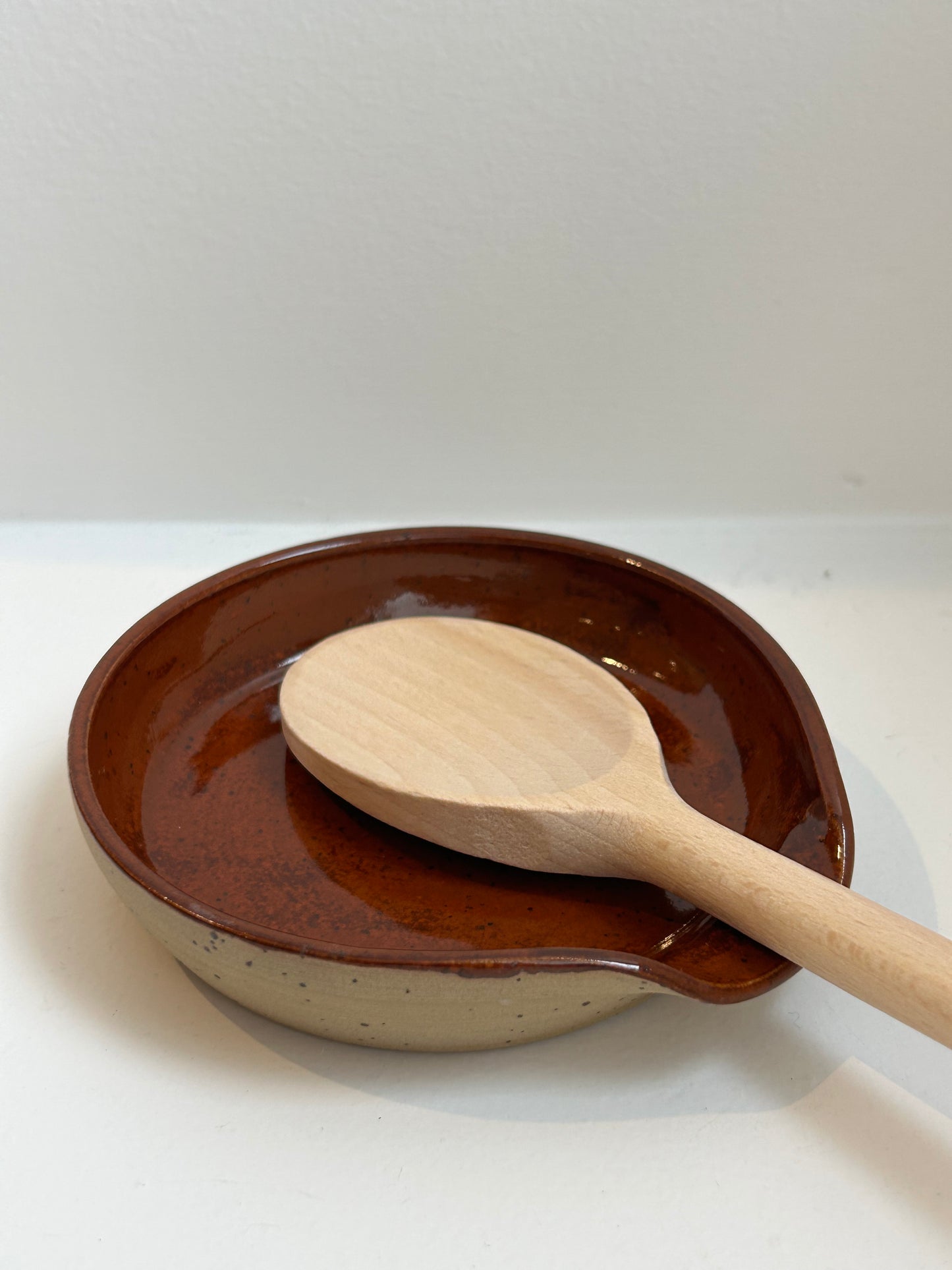 Burnt Sienna Spoon Rest