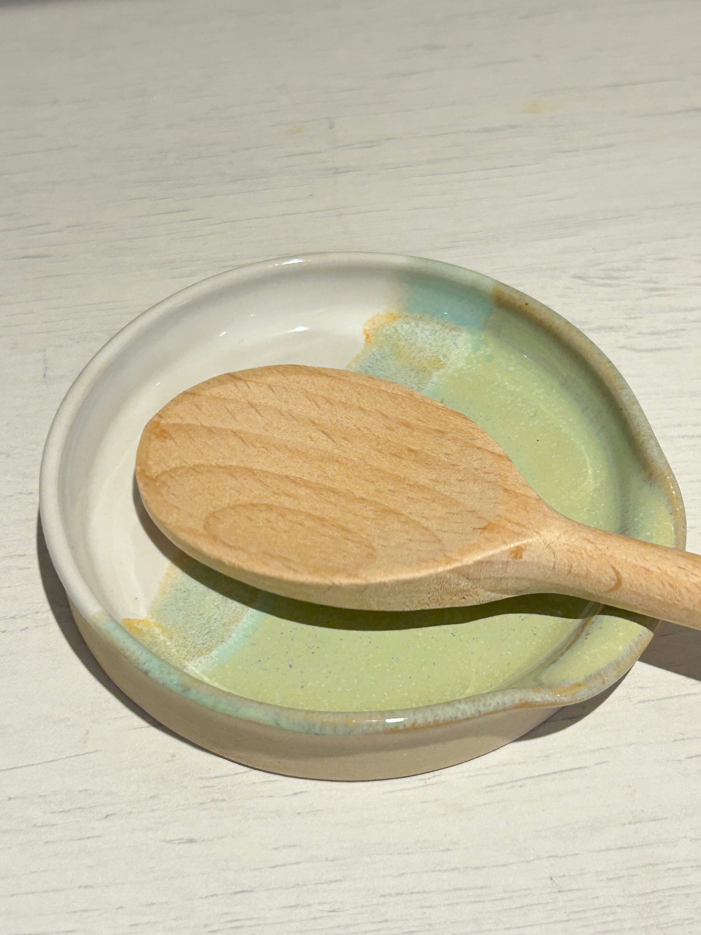 Mint Spoon Rest Small