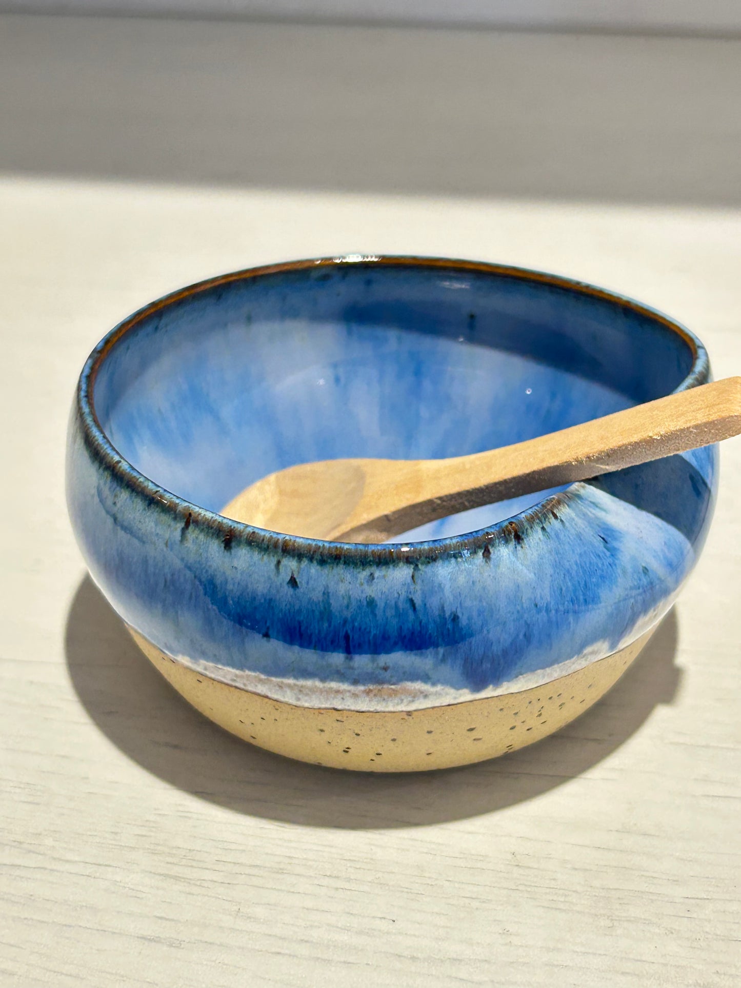 Indigo Salt/ Tea Bag Pot