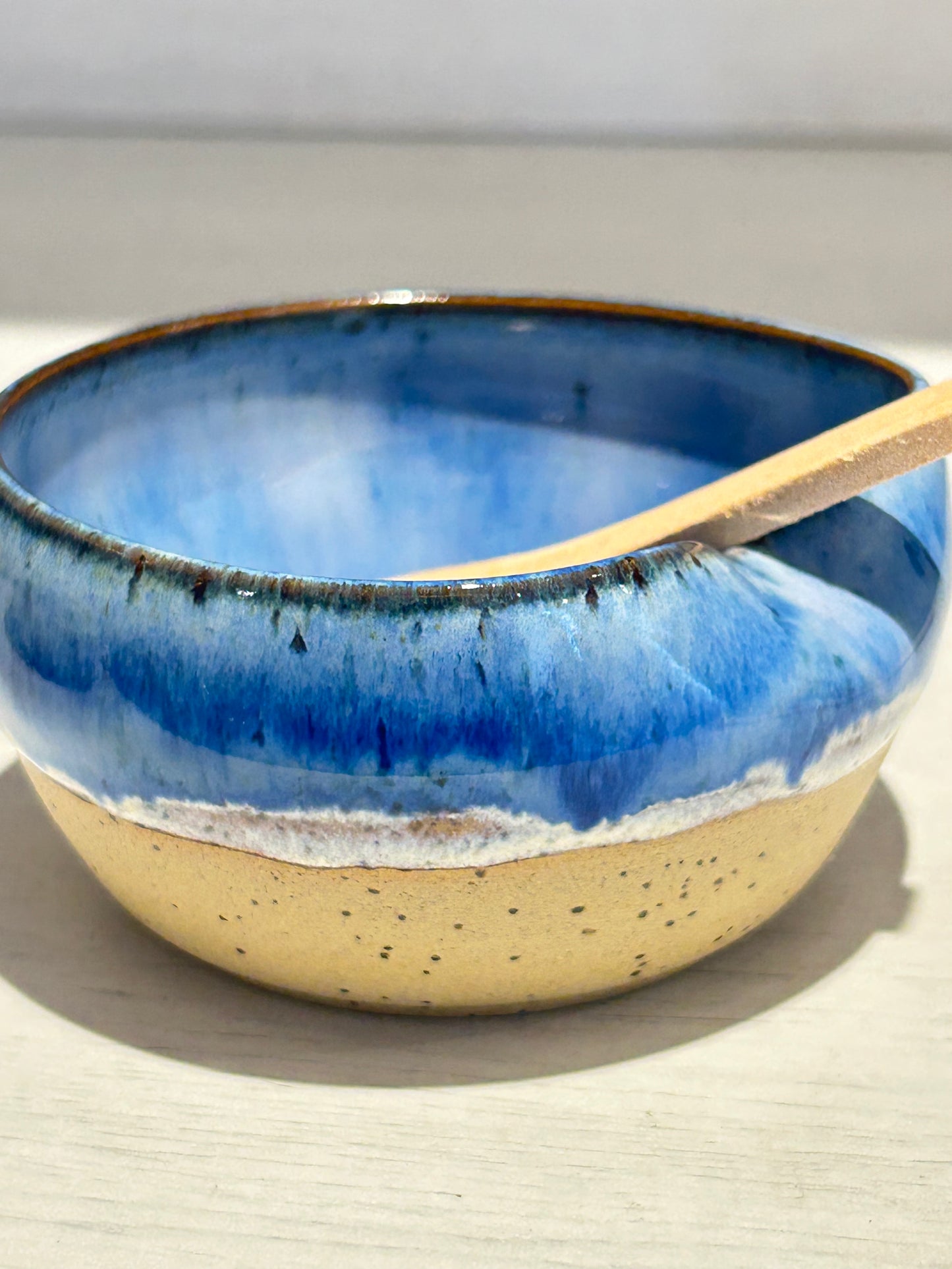 Indigo Salt/ Tea Bag Pot