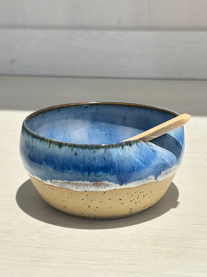 Indigo Salt/ Tea Bag Pot