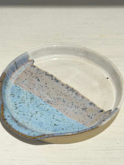 Pastel Blues Spoon Rest