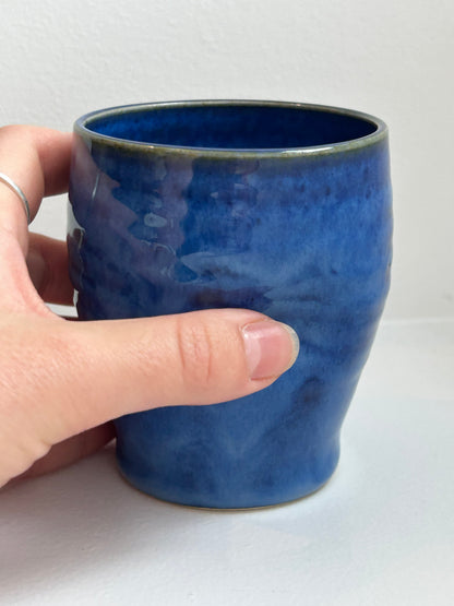 Blue Lagoon Dimple Cup