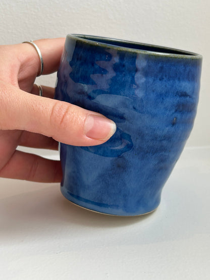 Blue Lagoon Dimple Cup