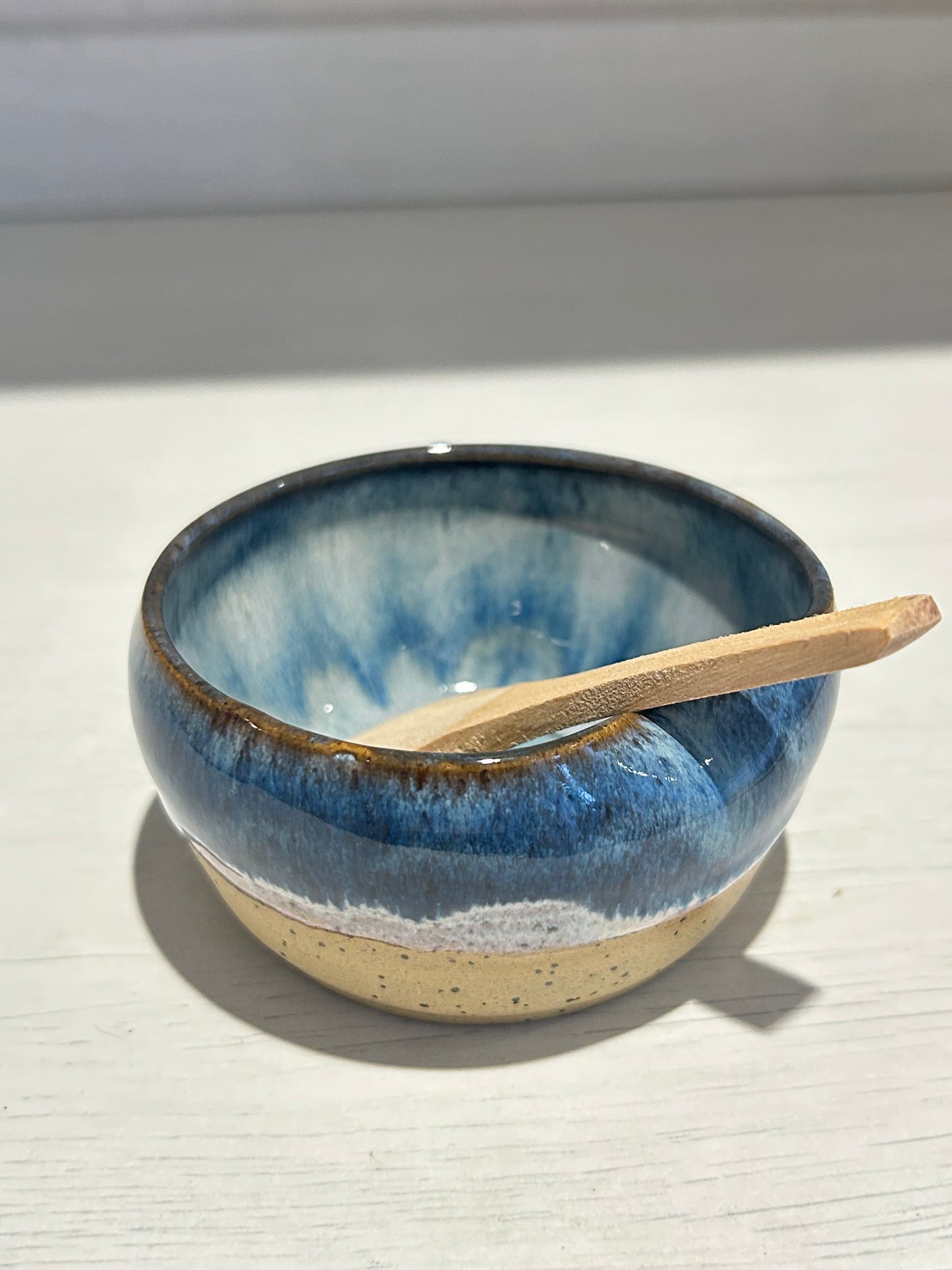 Blue Midnight Salt Pot