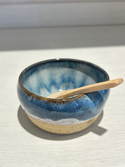Blue Midnight Salt Pot