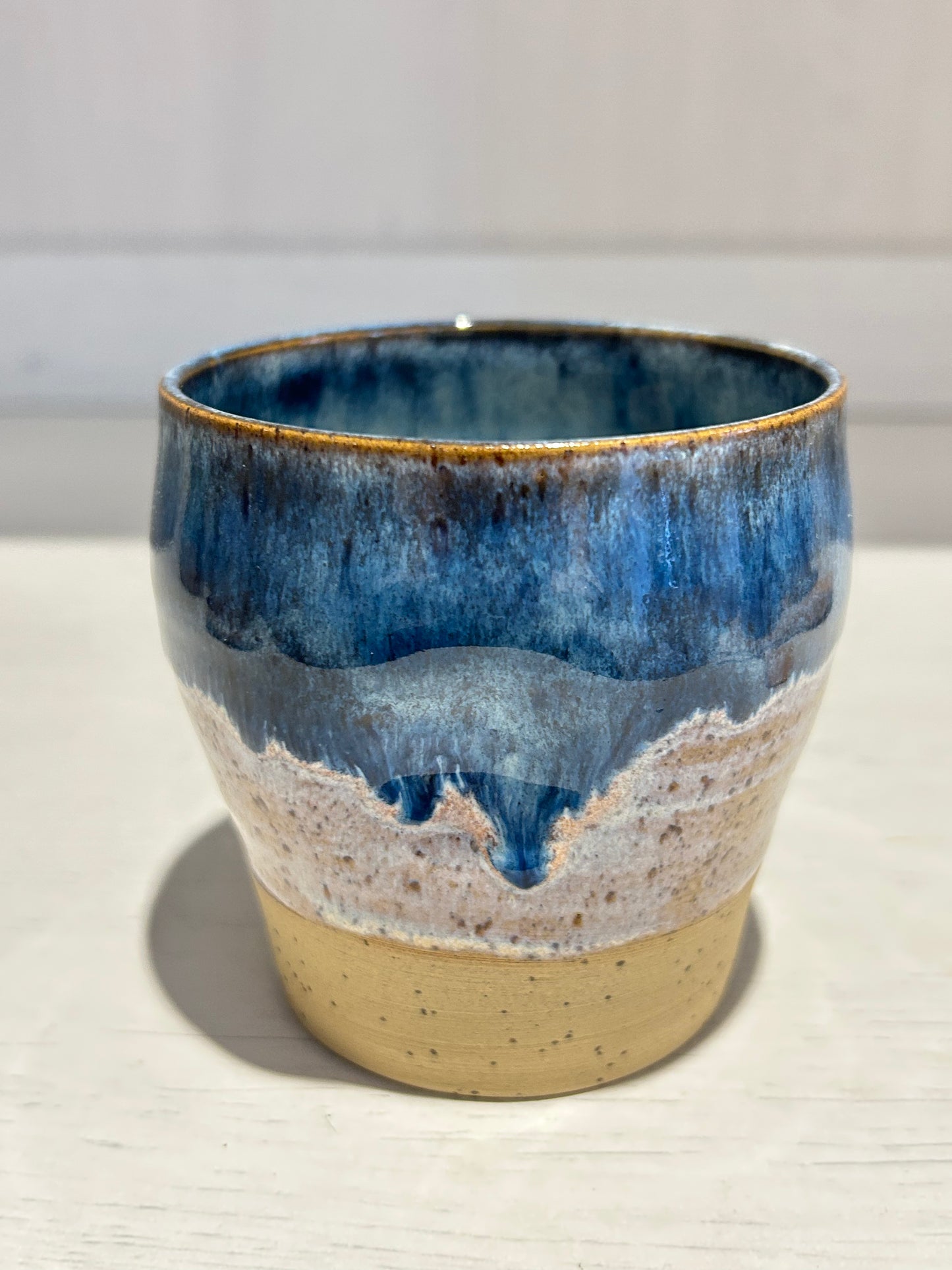 Blue Ocean Midnight Dimple Cup