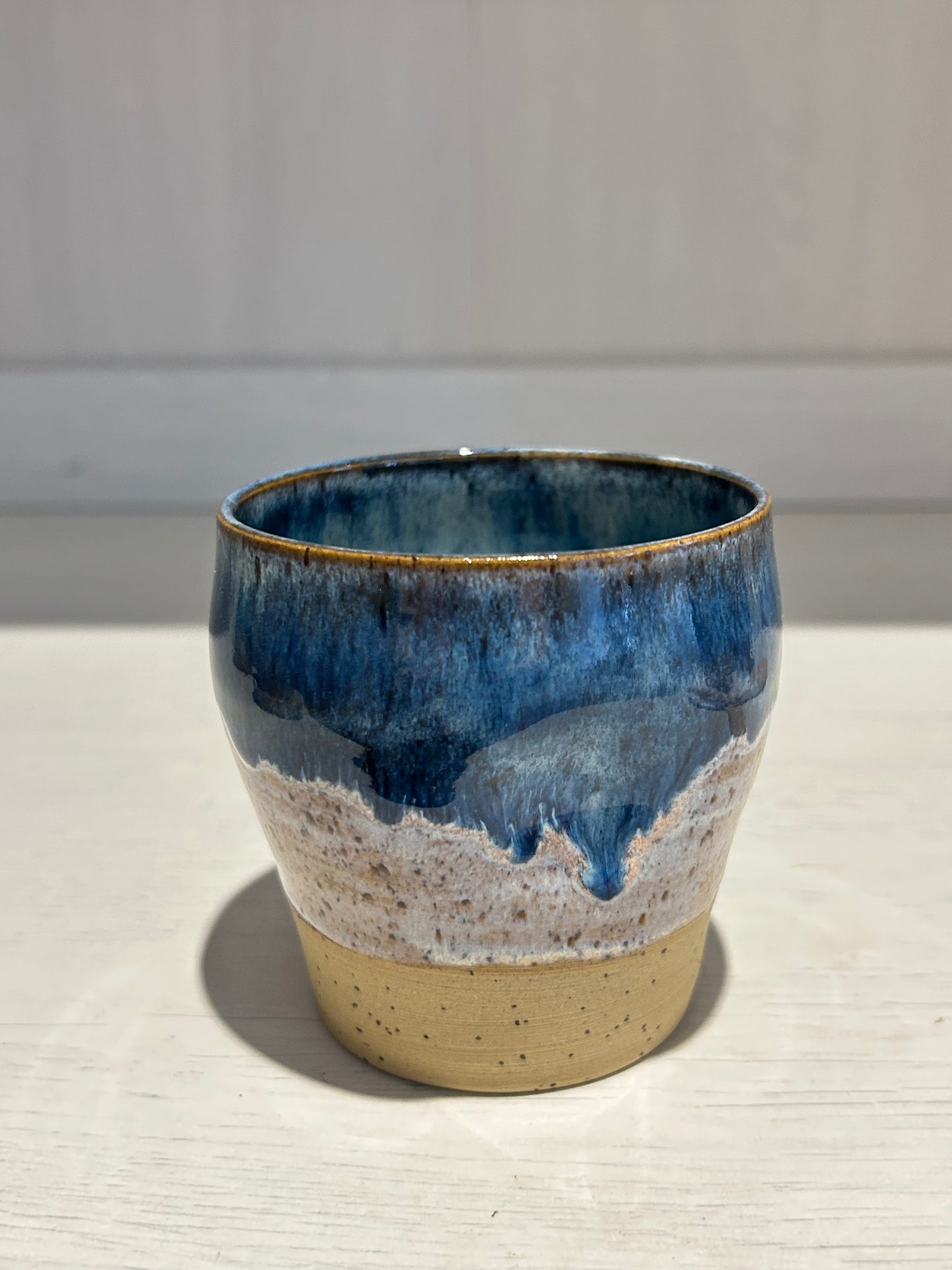 Blue Ocean Midnight Dimple Cup
