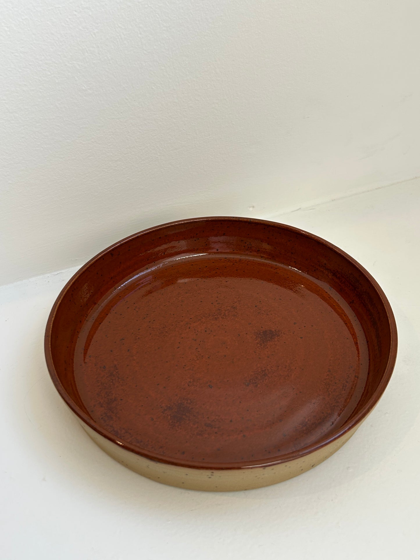 Burnt Sienna Side Plate (Smaller)