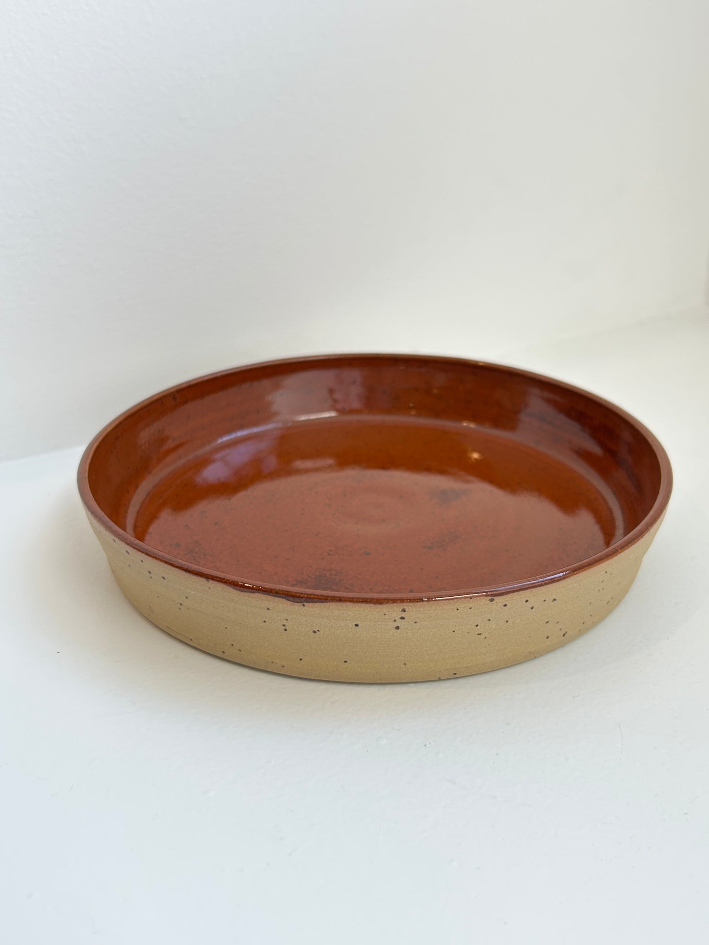 Burnt Sienna Side Plate (Smaller)