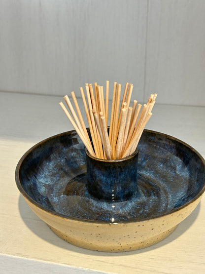Blue Midnight Nibbles Dish