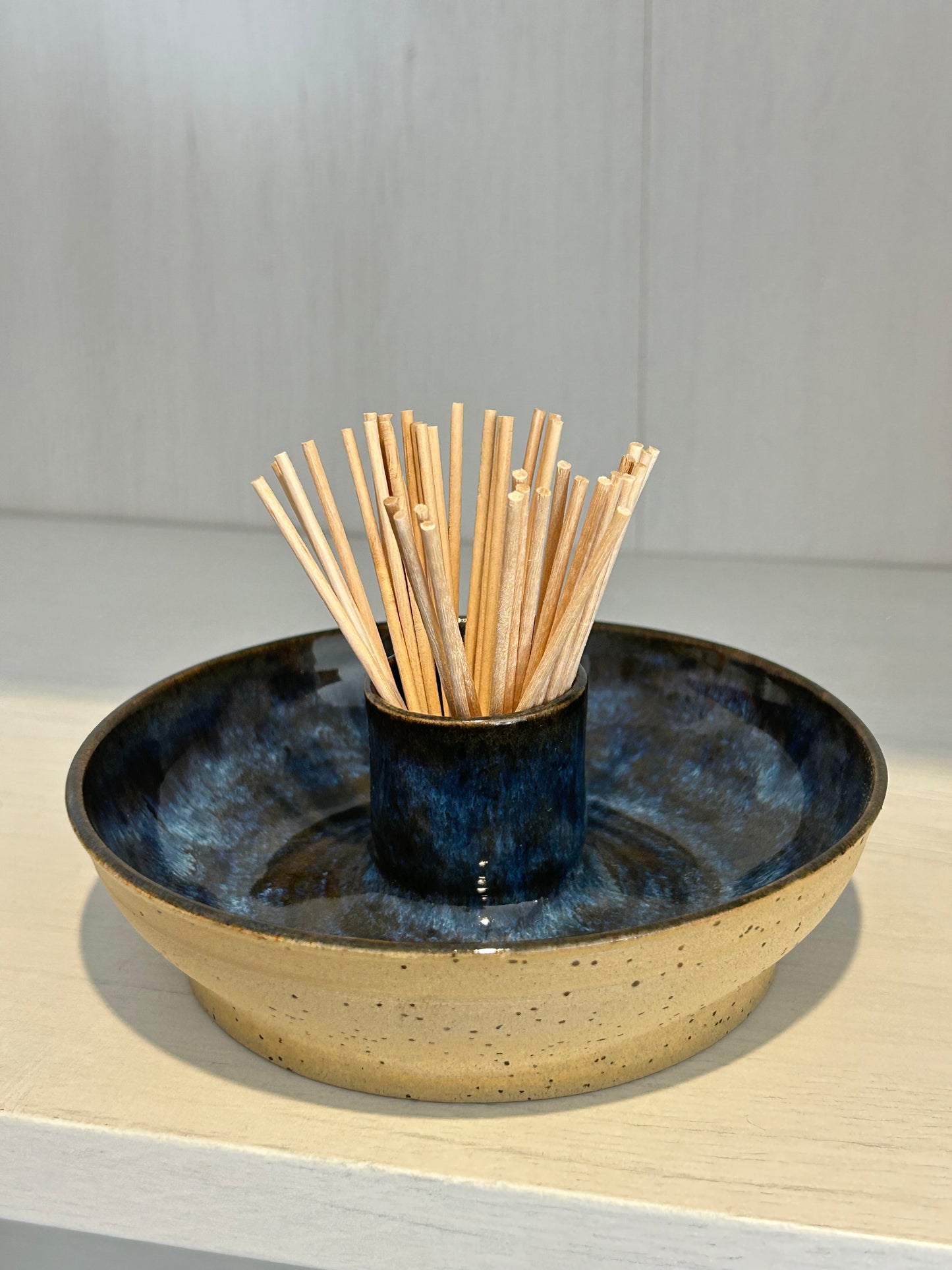 Blue Midnight Nibbles Dish