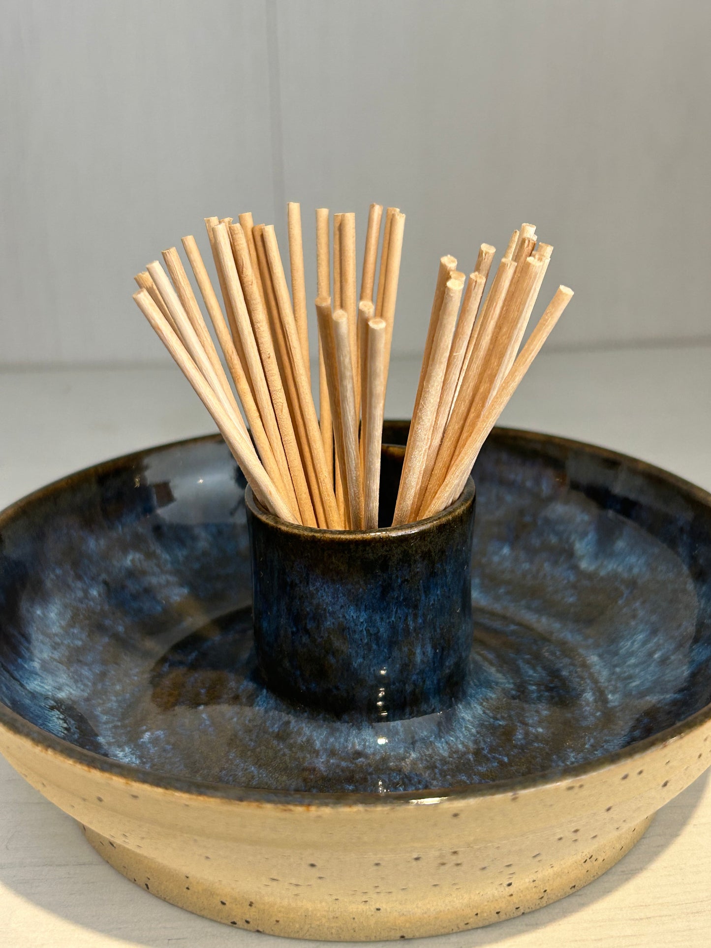 Blue Midnight Nibbles Dish