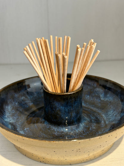 Blue Midnight Nibbles Dish