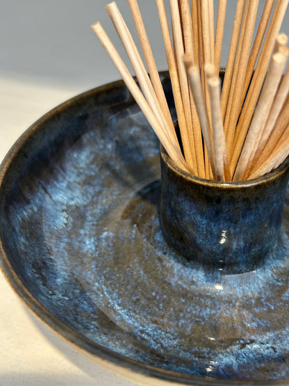 Blue Midnight Nibbles Dish