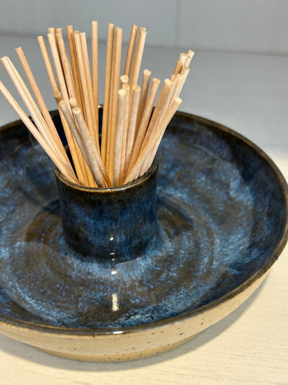 Blue Midnight Nibbles Dish