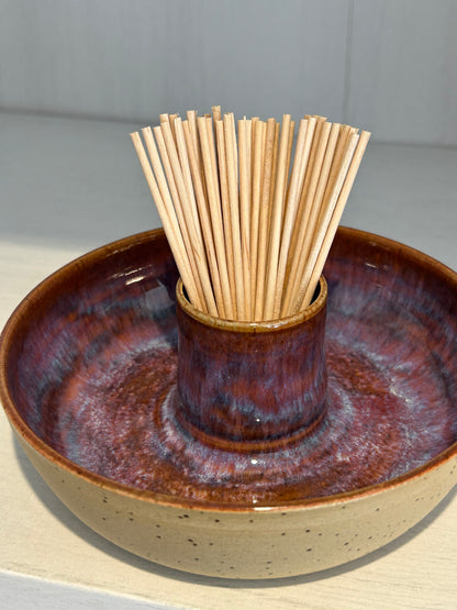 Magenta Nibbles Dish