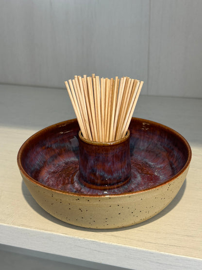 Magenta Nibbles Dish