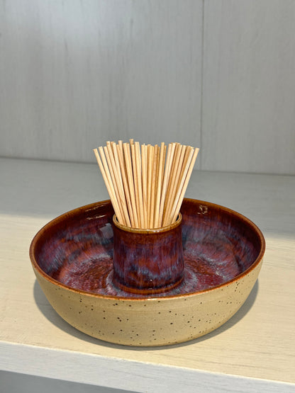 Magenta Nibbles Dish