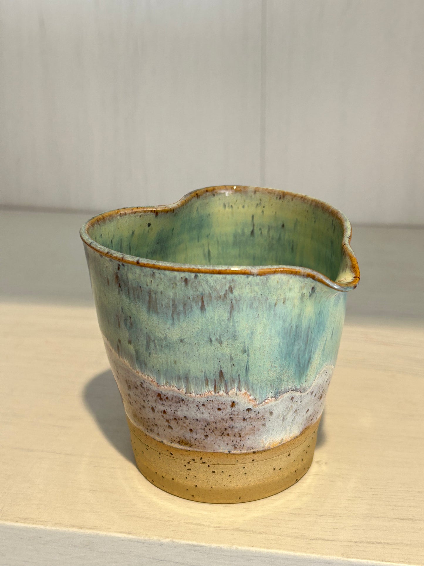 Sea Green Heart Jug