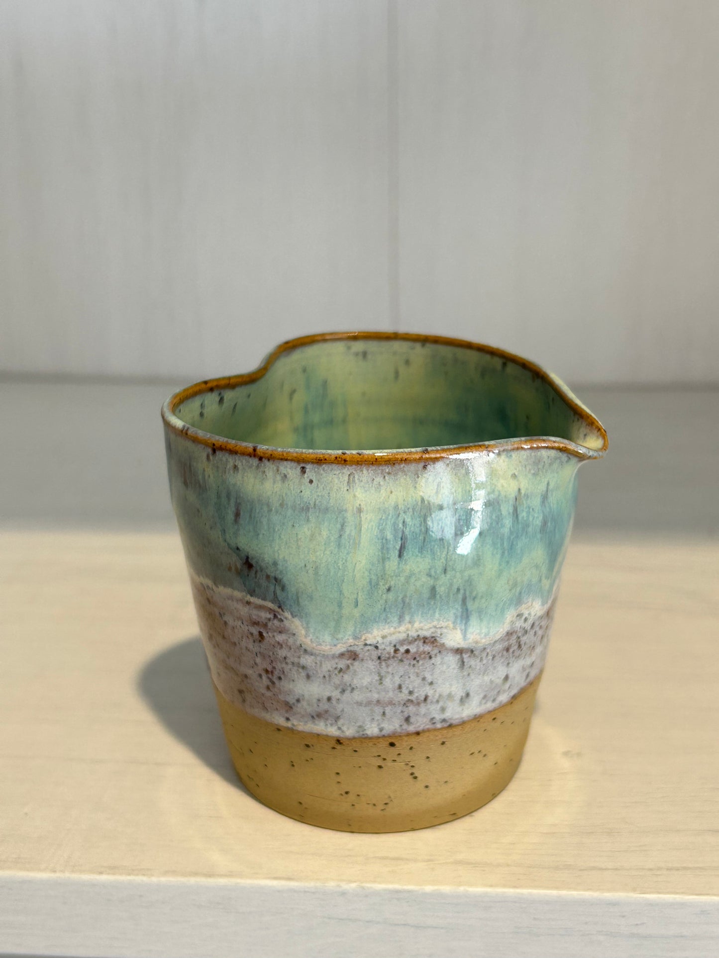 Sea Green Heart Jug