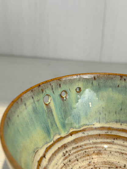 Sea Green Herb Stripper Bowl
