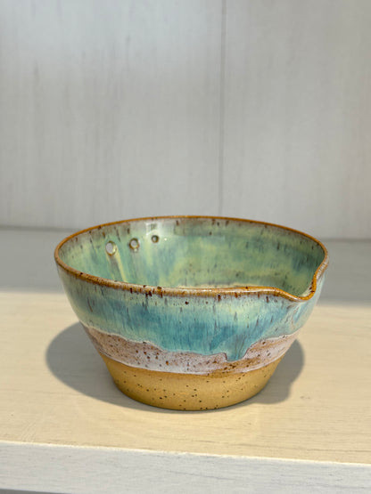 Sea Green Herb Stripper Bowl
