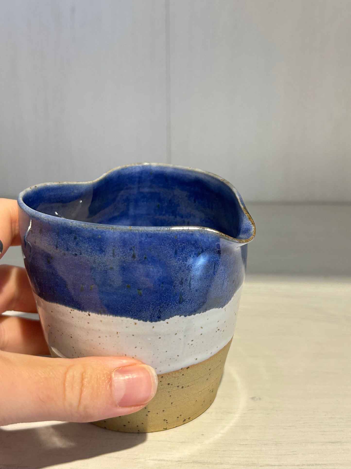 Indigo Heart Jug