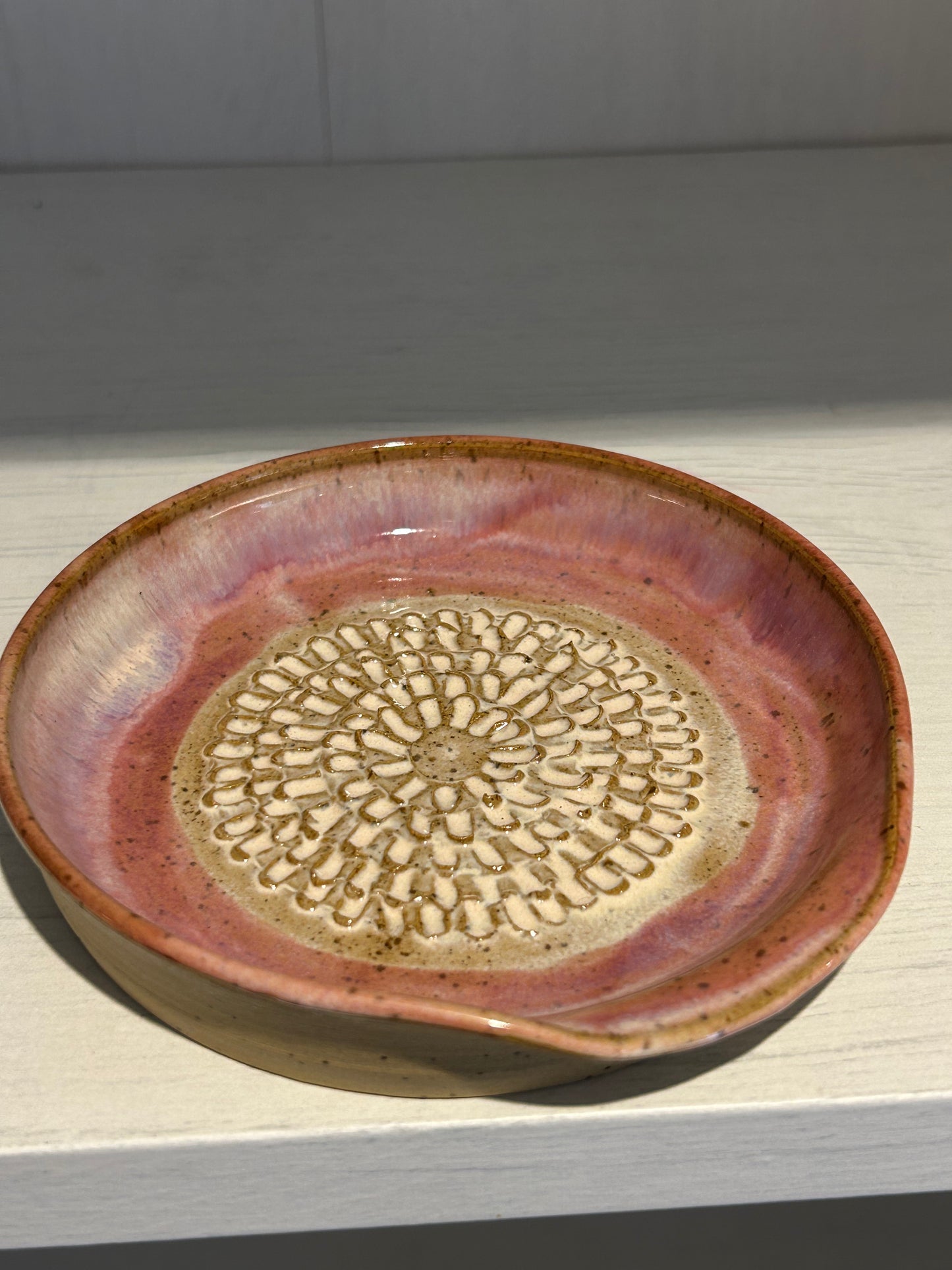 Cherry Blossom Garlic Grater Spoon Rest