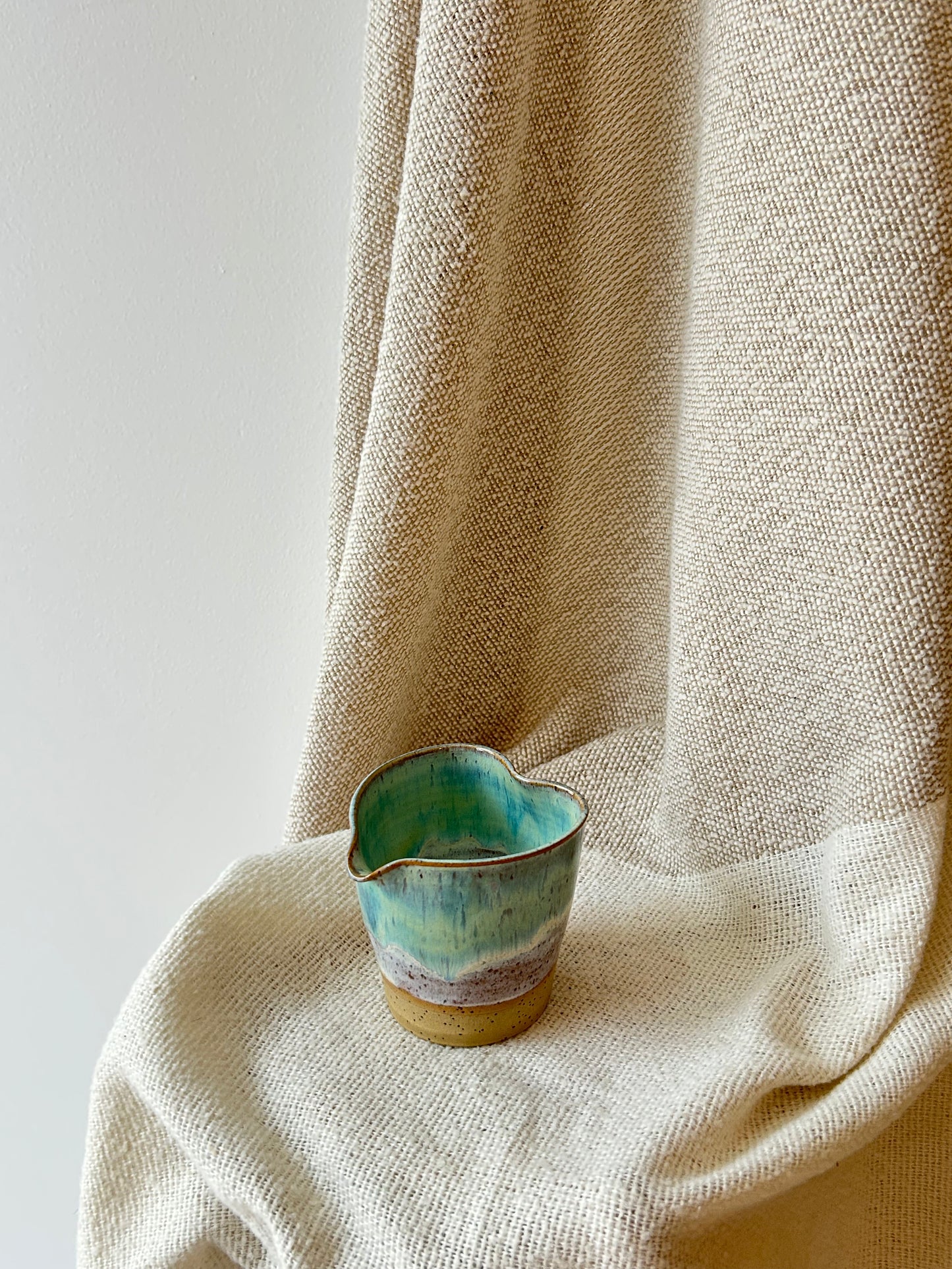 Sea Green Heart Jug