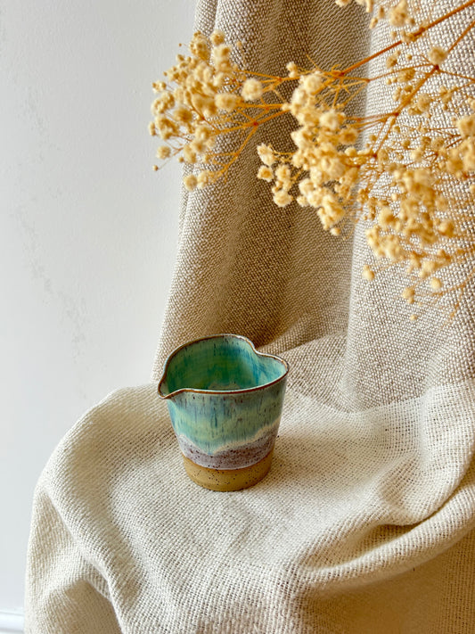 Sea Green Heart Jug