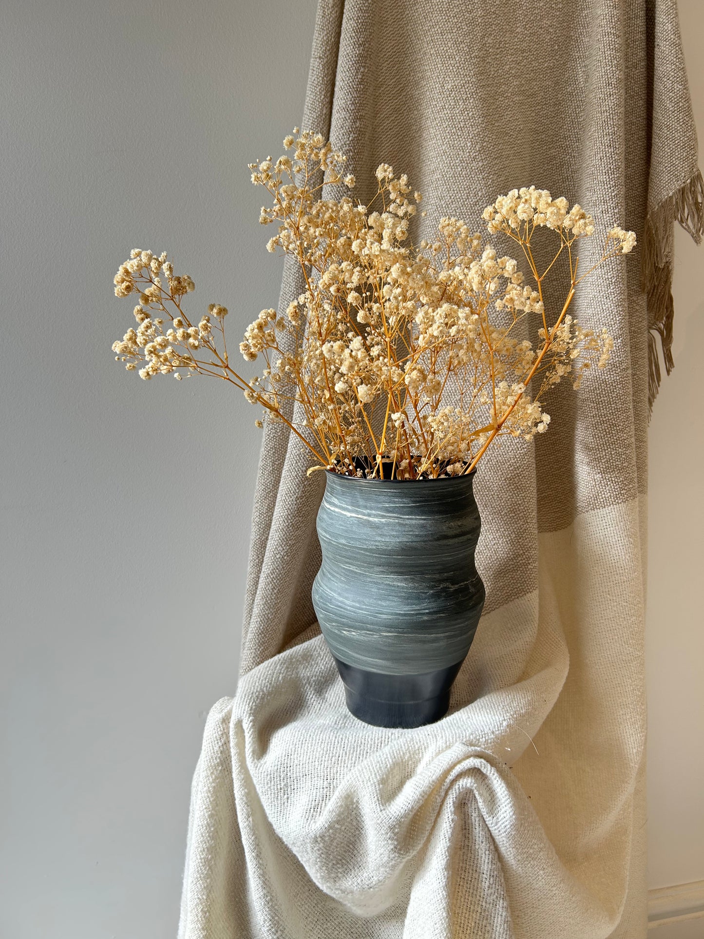 Moonlit Ripples Vase