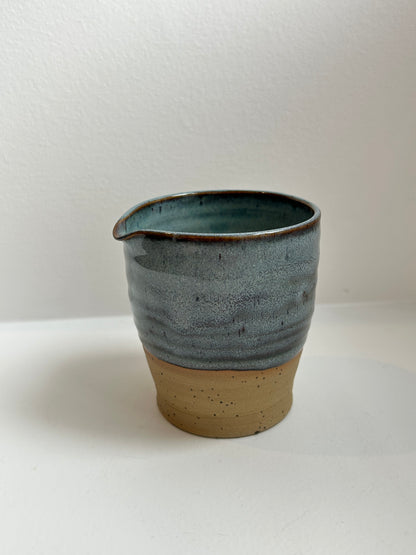 Speckled Blue Jug Tapered