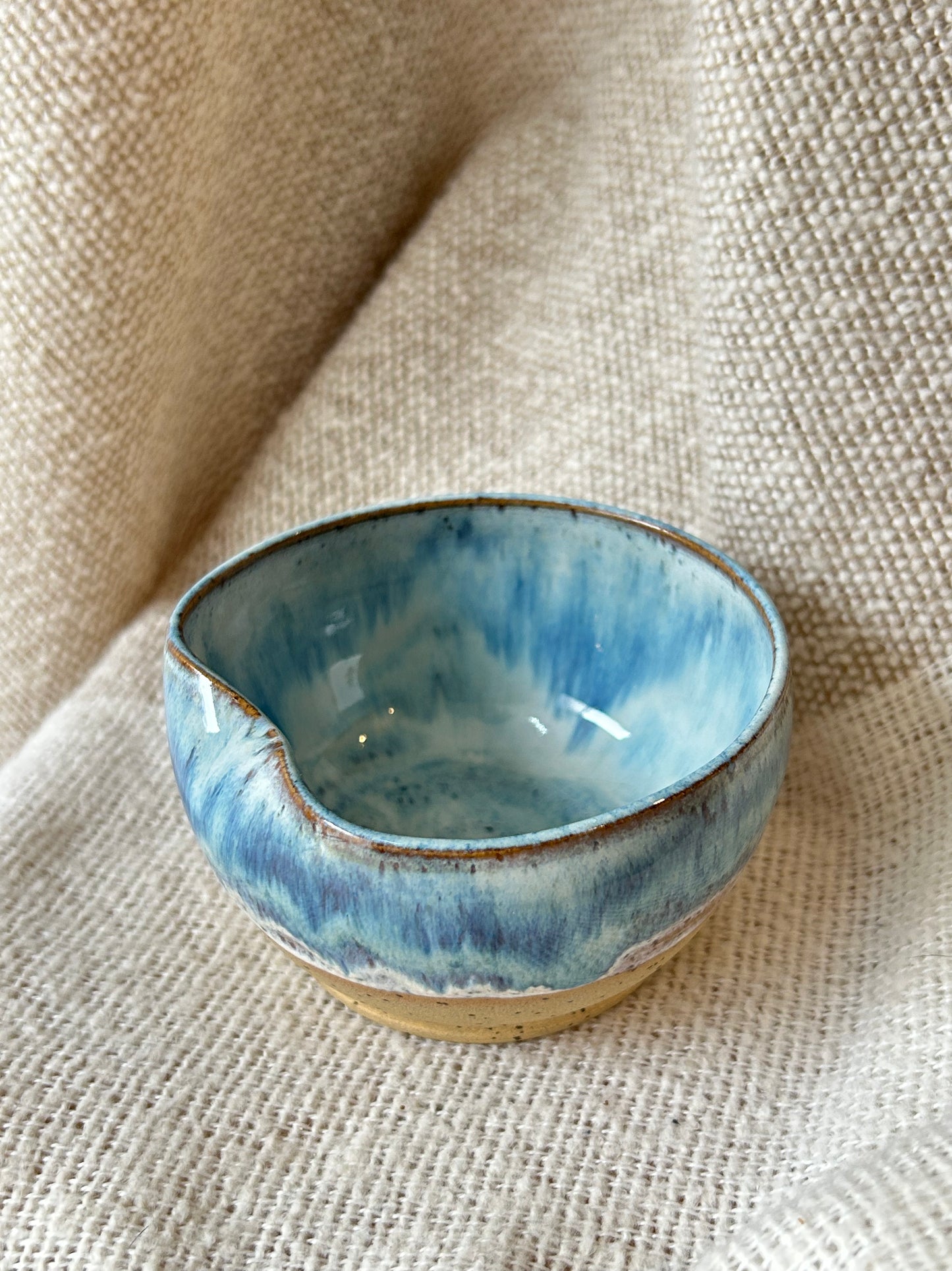 Blue Ocean Salt Pot