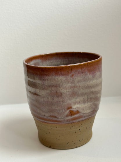 Speckled Plum Dimple Cup