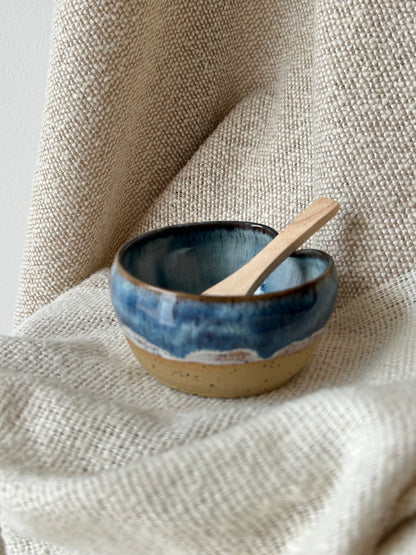 Blue Midnight Salt Pot