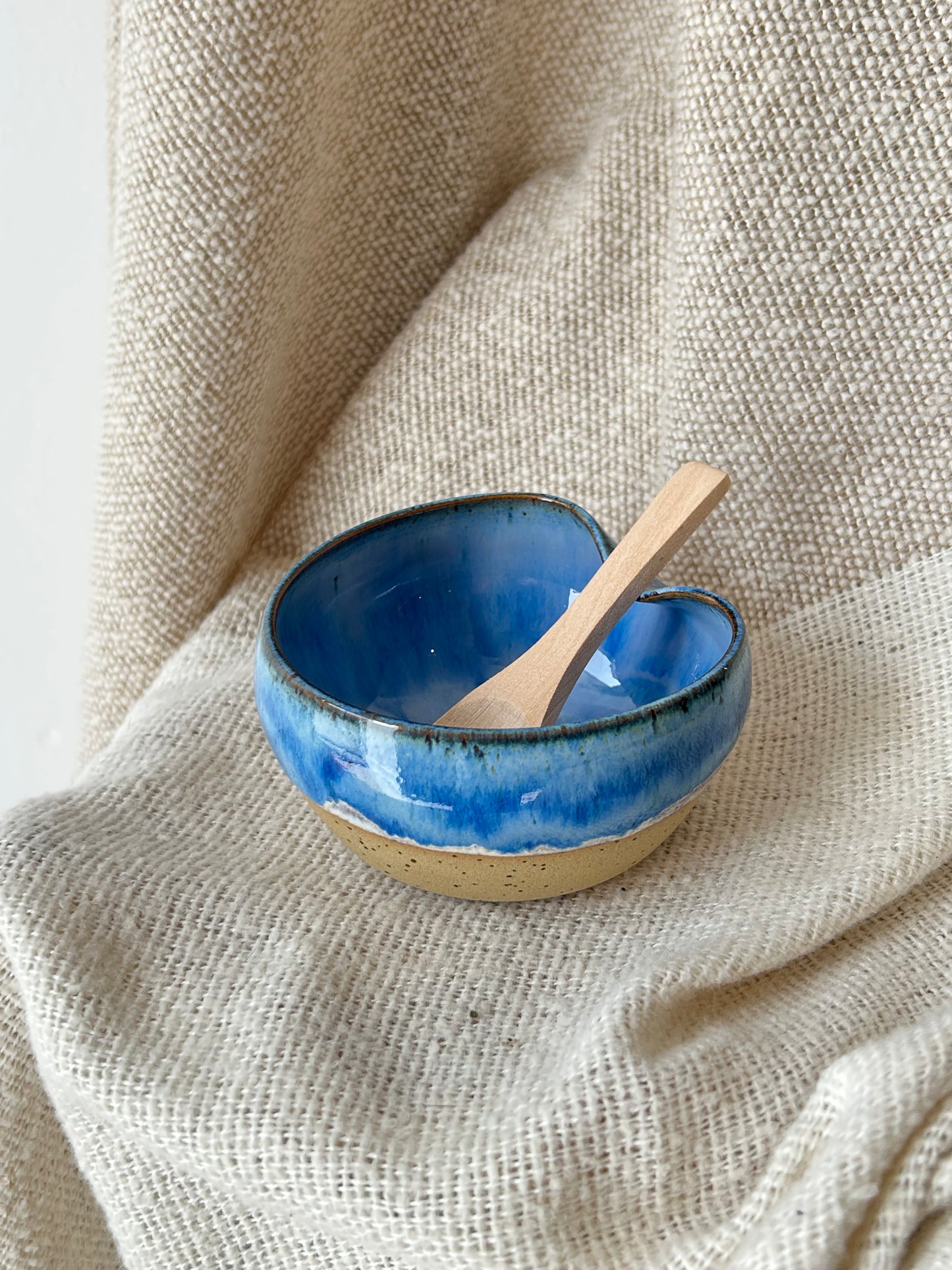Indigo Salt/ Tea Bag Pot