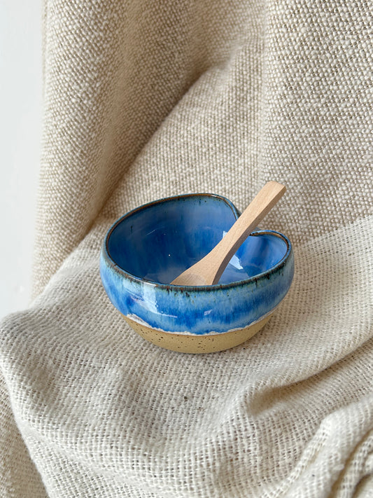 Indigo Salt/ Tea Bag Pot