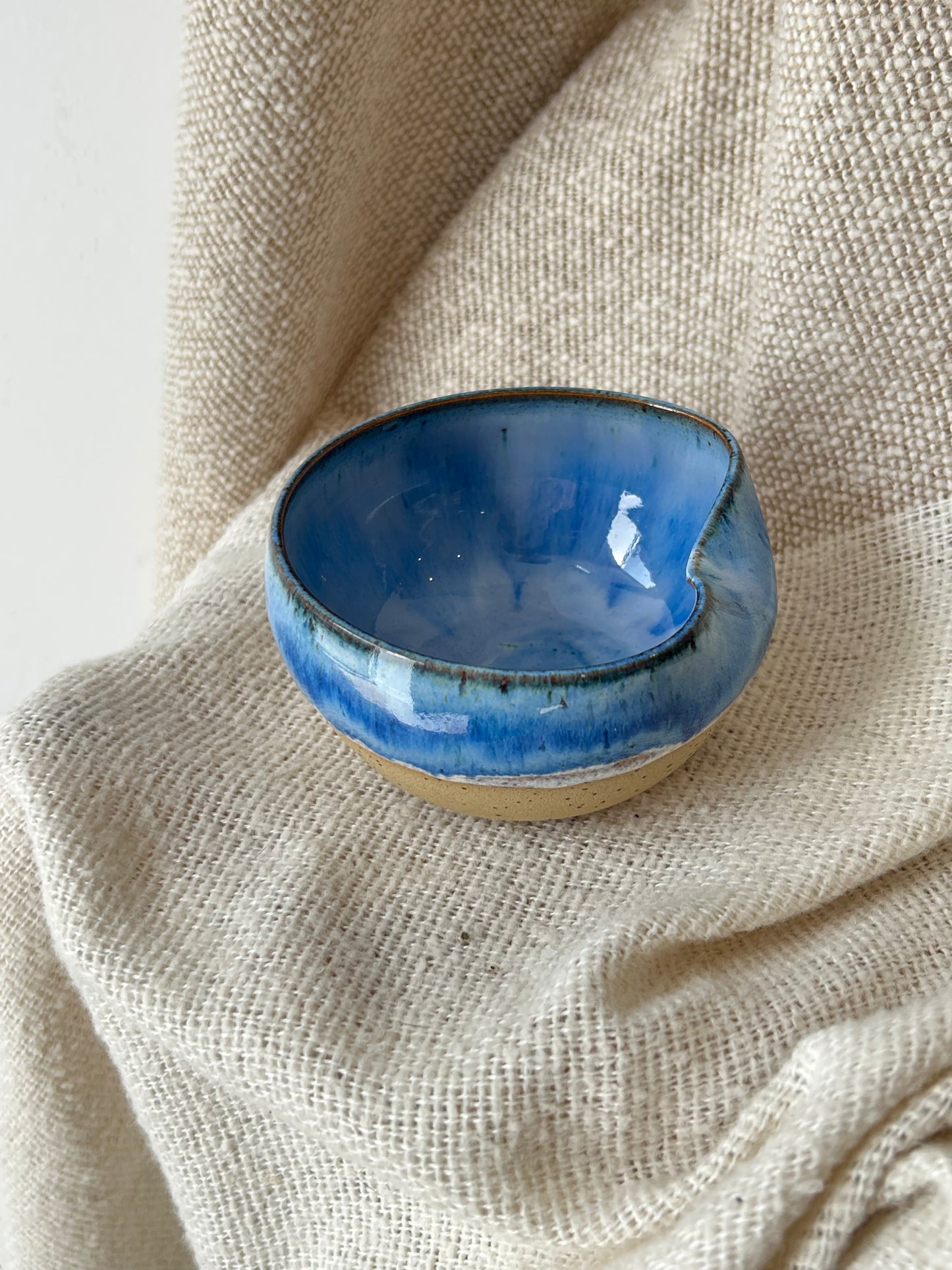 Indigo Salt/ Tea Bag Pot