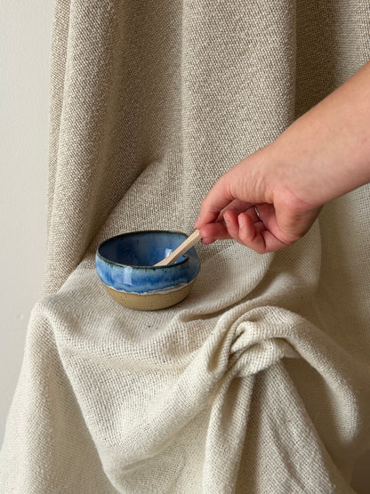 Indigo Salt/ Tea Bag Pot