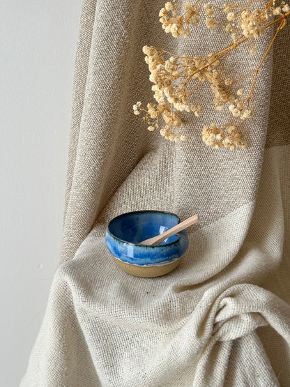 Indigo Salt/ Tea Bag Pot