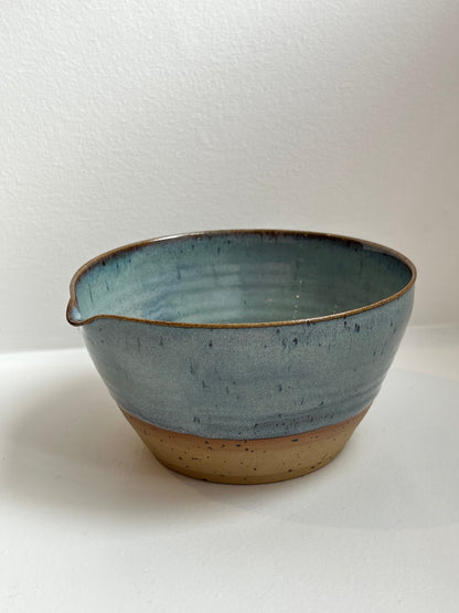 Speckled Blue Matcha Bowl