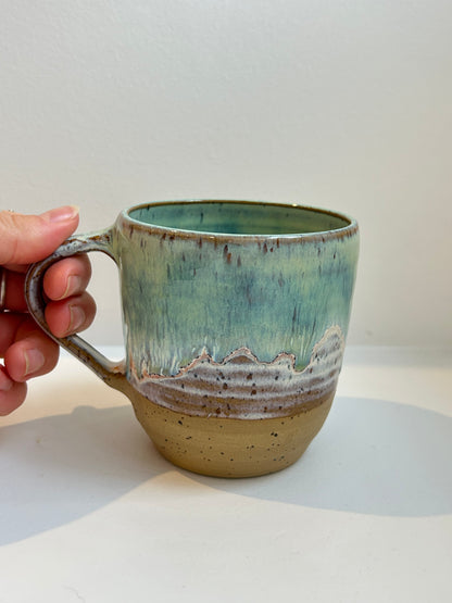Sea Green Rounded Mug