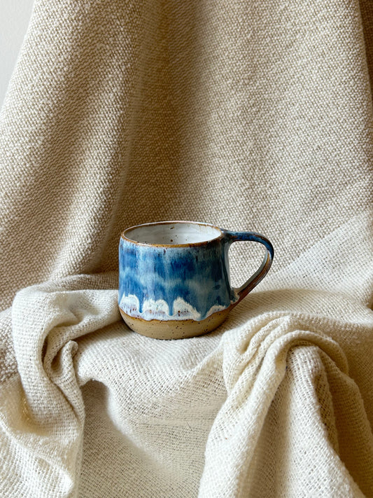 Blue Ocean Speckle Mug Small