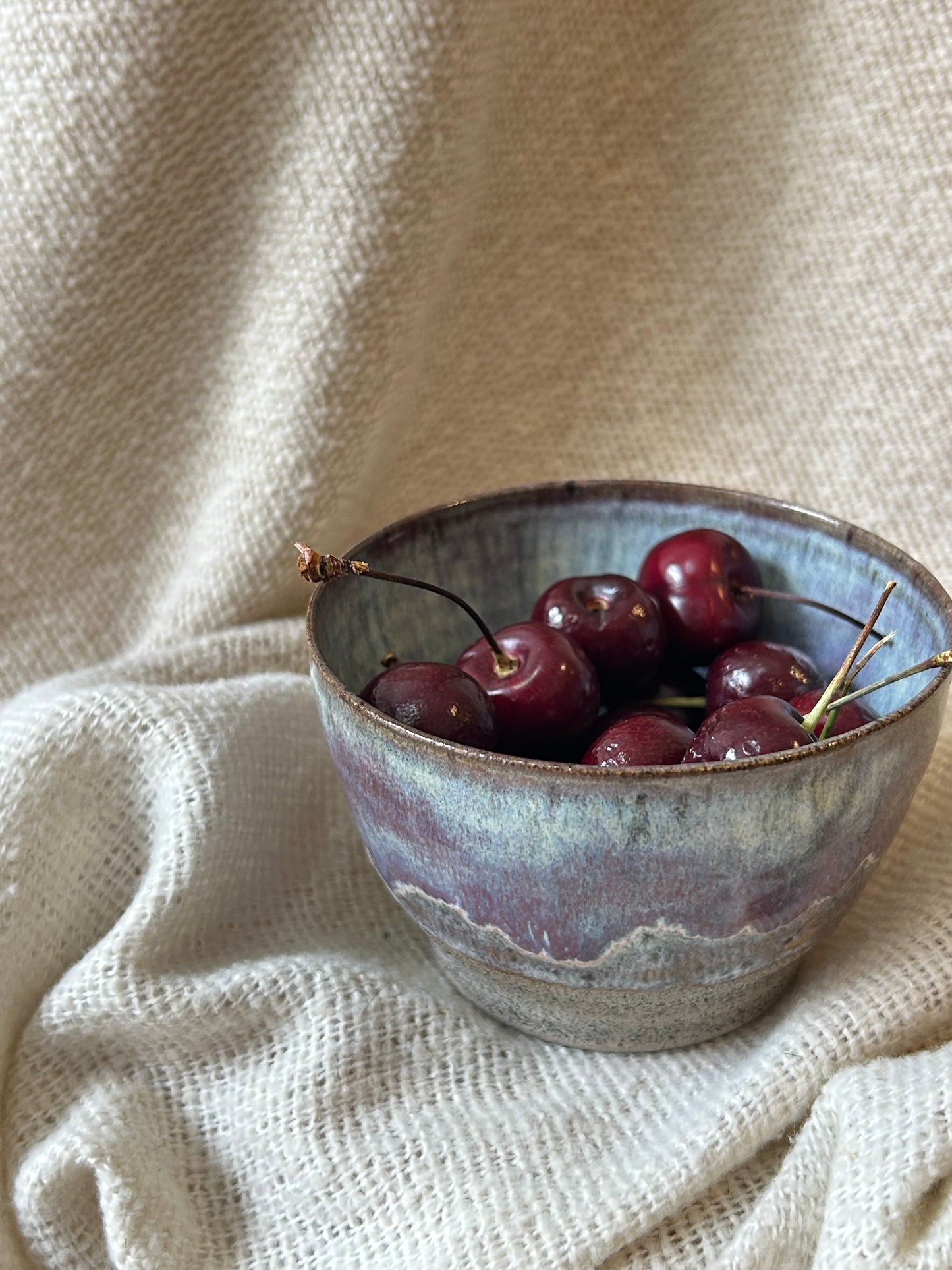 Mulberry Grey Dip bowl Small