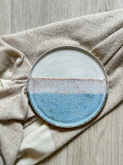 Pastel Blues Plate