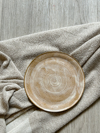 Rosewood Breakfast Plate Wider
