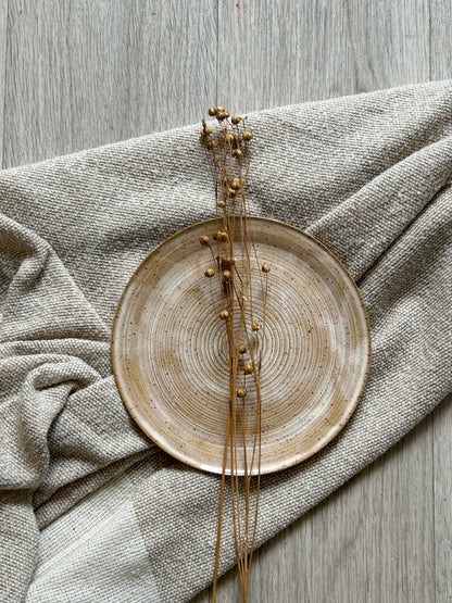 Rosewood Breakfast Plate Wider